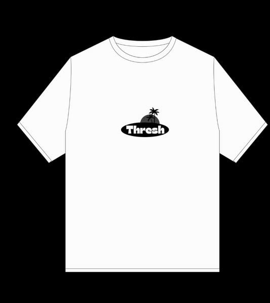 White and Black Box Tee
