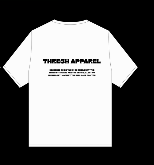 White and Black Box Tee