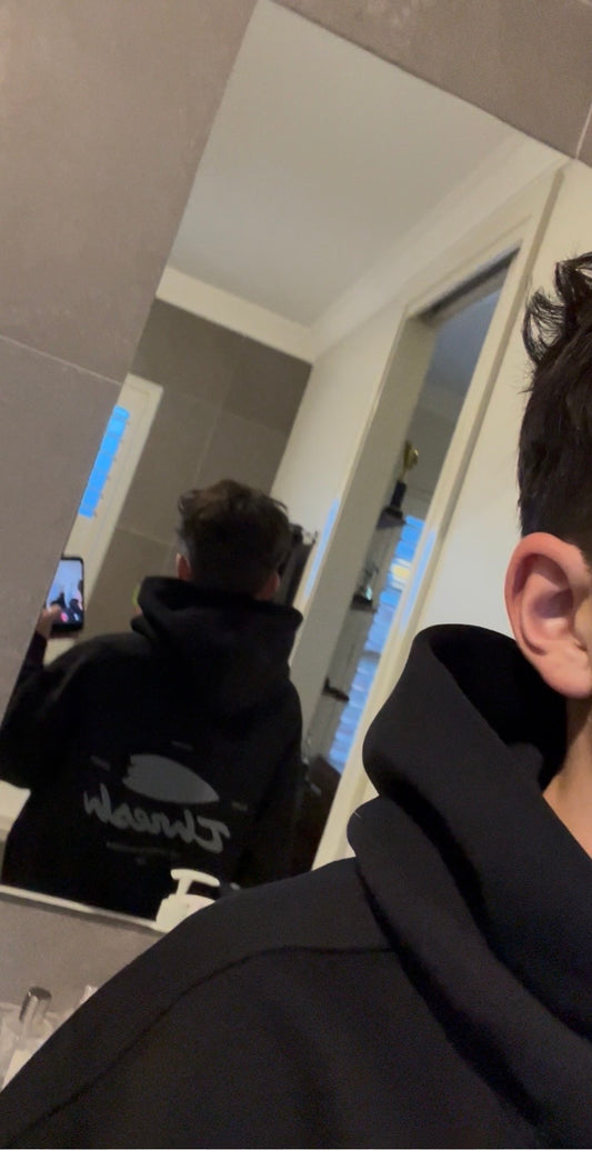 Black and Grey Hoodie