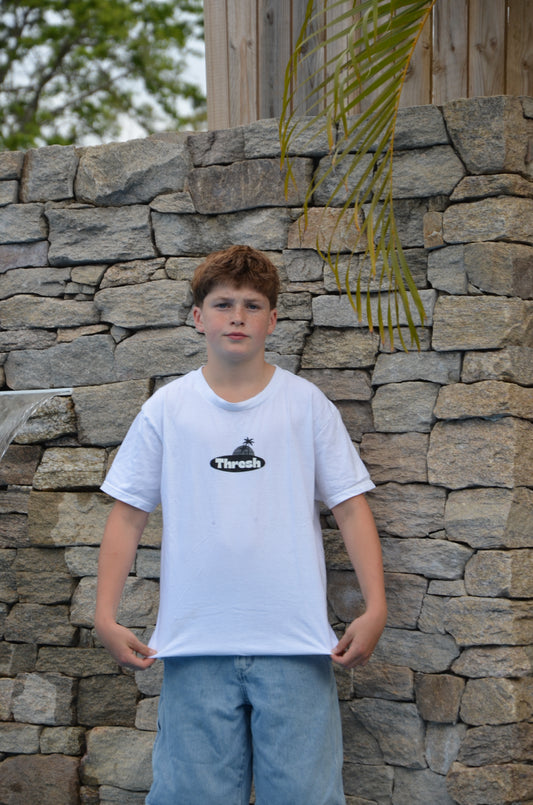 White and Black Box Tee - 30% OFF SALE ‼️